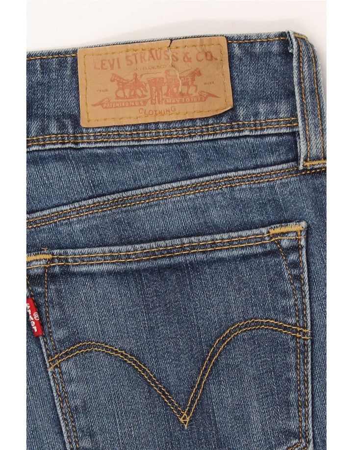 Blugi Levi's 571 Slim pentru femei W27 L34 Bumbac albastru