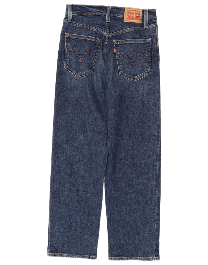 Blugi drepti pentru femei Levi's Ribcage W27 L27 Bumbac albastru