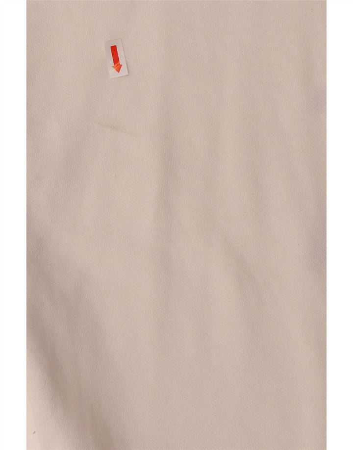 Pulover cu grafic supradimensionat ADIDAS pentru femei UK 12 Medium Off White