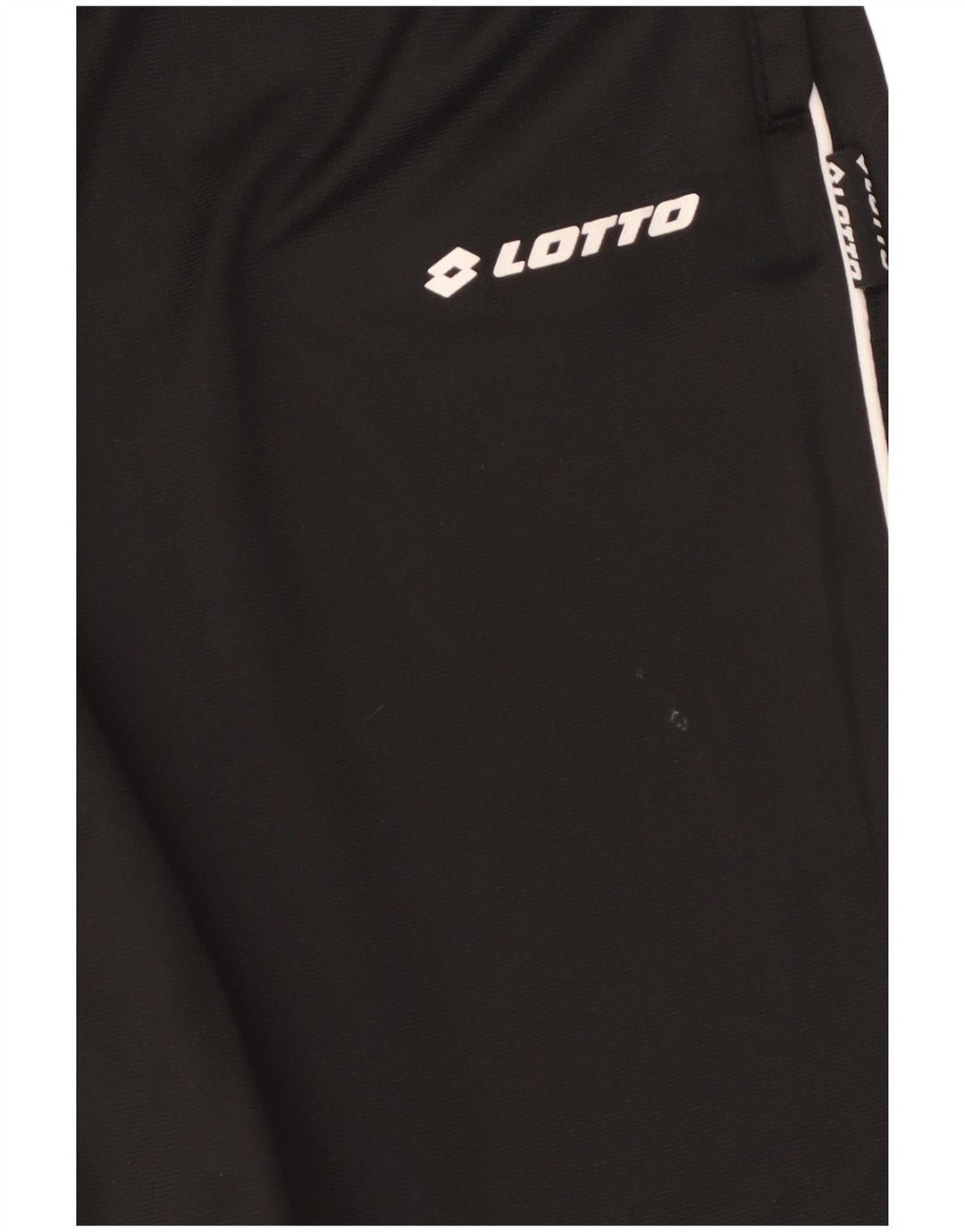 Pantaloni de trening pentru bărbați Lotto Pantaloni de jogging Mari Poliester negru