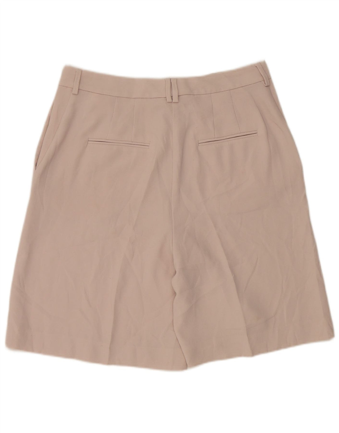 Pantaloni scurti chino pentru femei Marks & Spencer UK 12 Medium W30 Bej Poliester