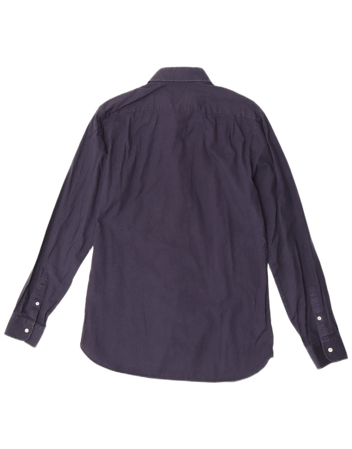 Cămașă pentru bărbați Reiss Slim Fit Bumbac mediu albastru bleumarin