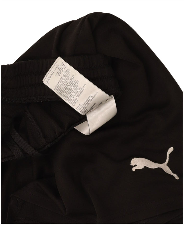 Pantaloni scurti sport PUMA pentru femei AC Milan UK 10, poliester negru mic