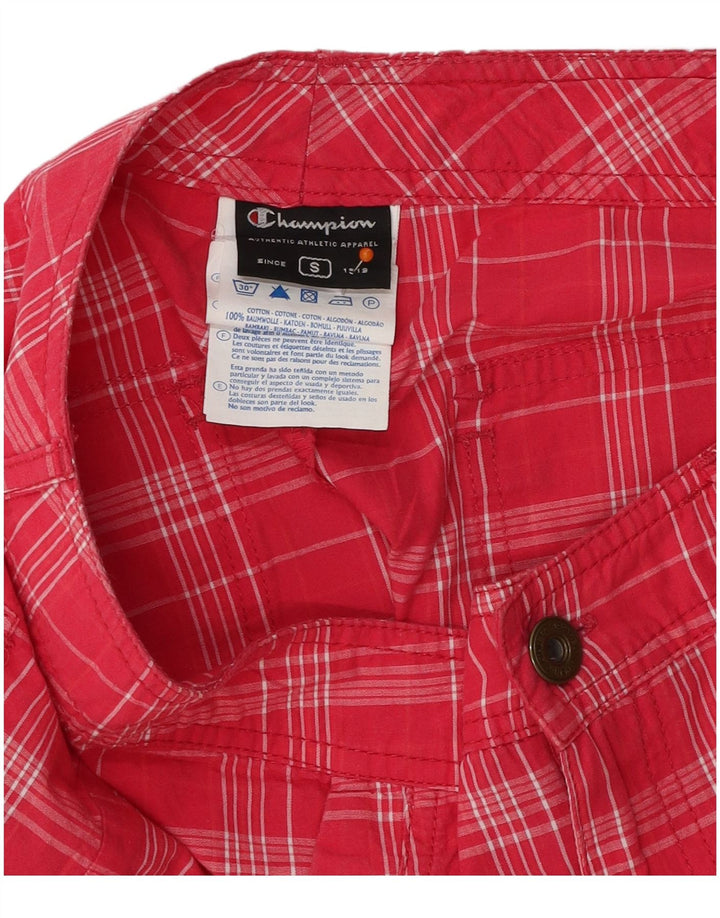 Pantaloni caldi pentru femei CHAMPION Mici W32 Red Check