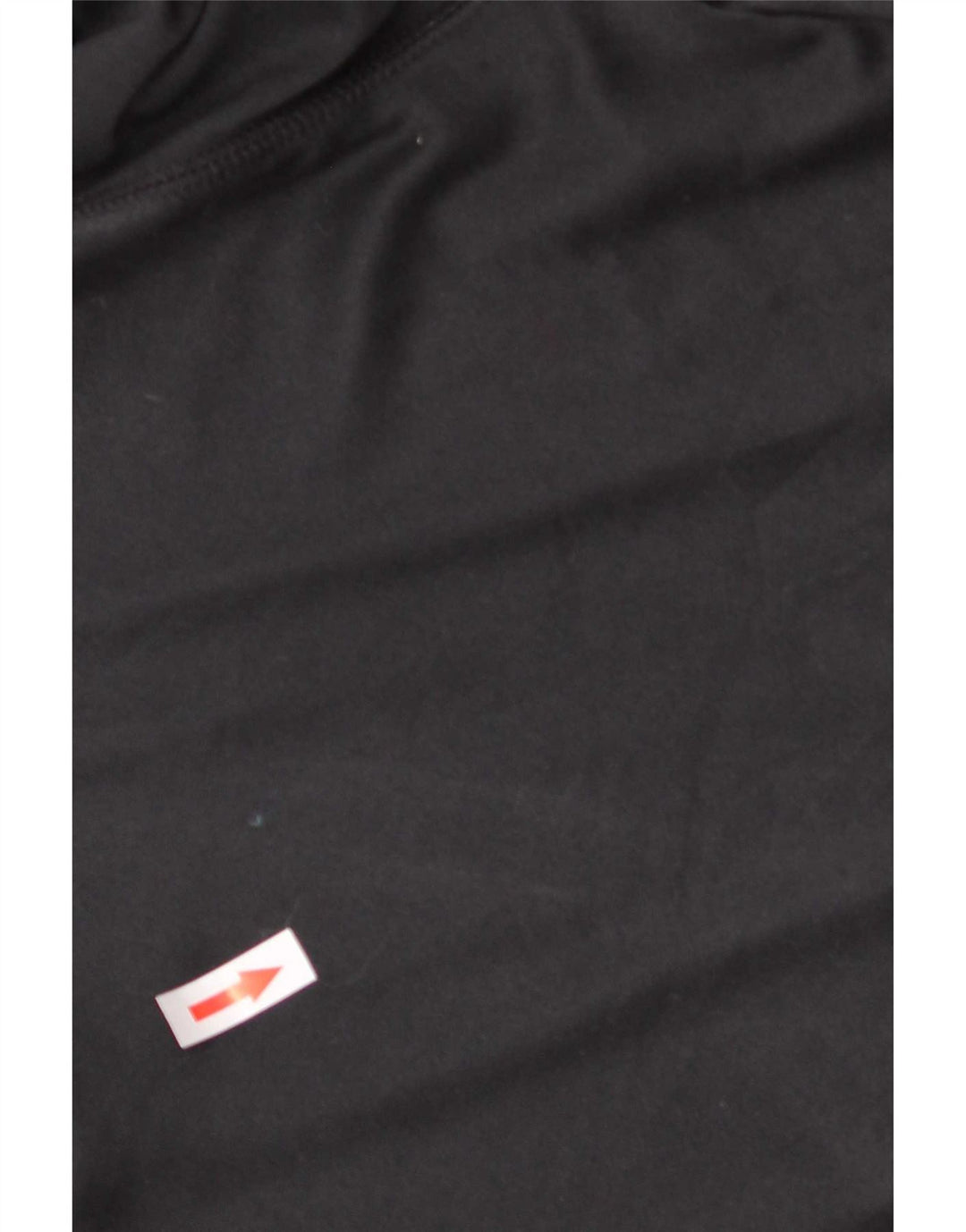Tommy Hilfiger Top cu fermoar pentru bărbați cu mânecă lungă Poliester negru mare