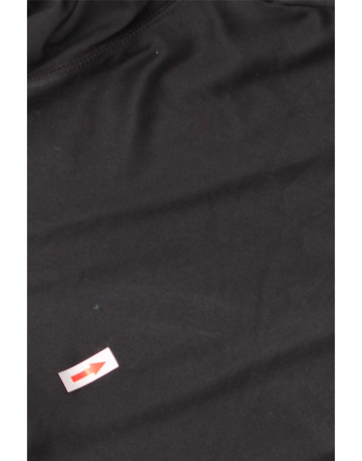 Tommy Hilfiger Top cu fermoar pentru bărbați cu mânecă lungă Poliester negru mare