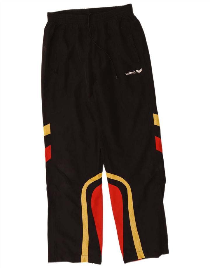 Pantaloni de trening pentru bărbați ERIMA XL, negru, poliester color bloc