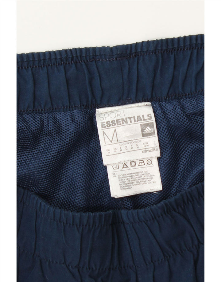 Pantaloni scurți sport adidas Climalite pentru bărbați, poliester mediu albastru