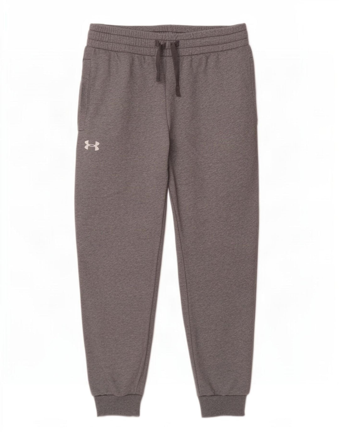 Pantaloni de trening pentru bărbați Under Armour Pantaloni de jogging, bumbac cu pete gri mediu