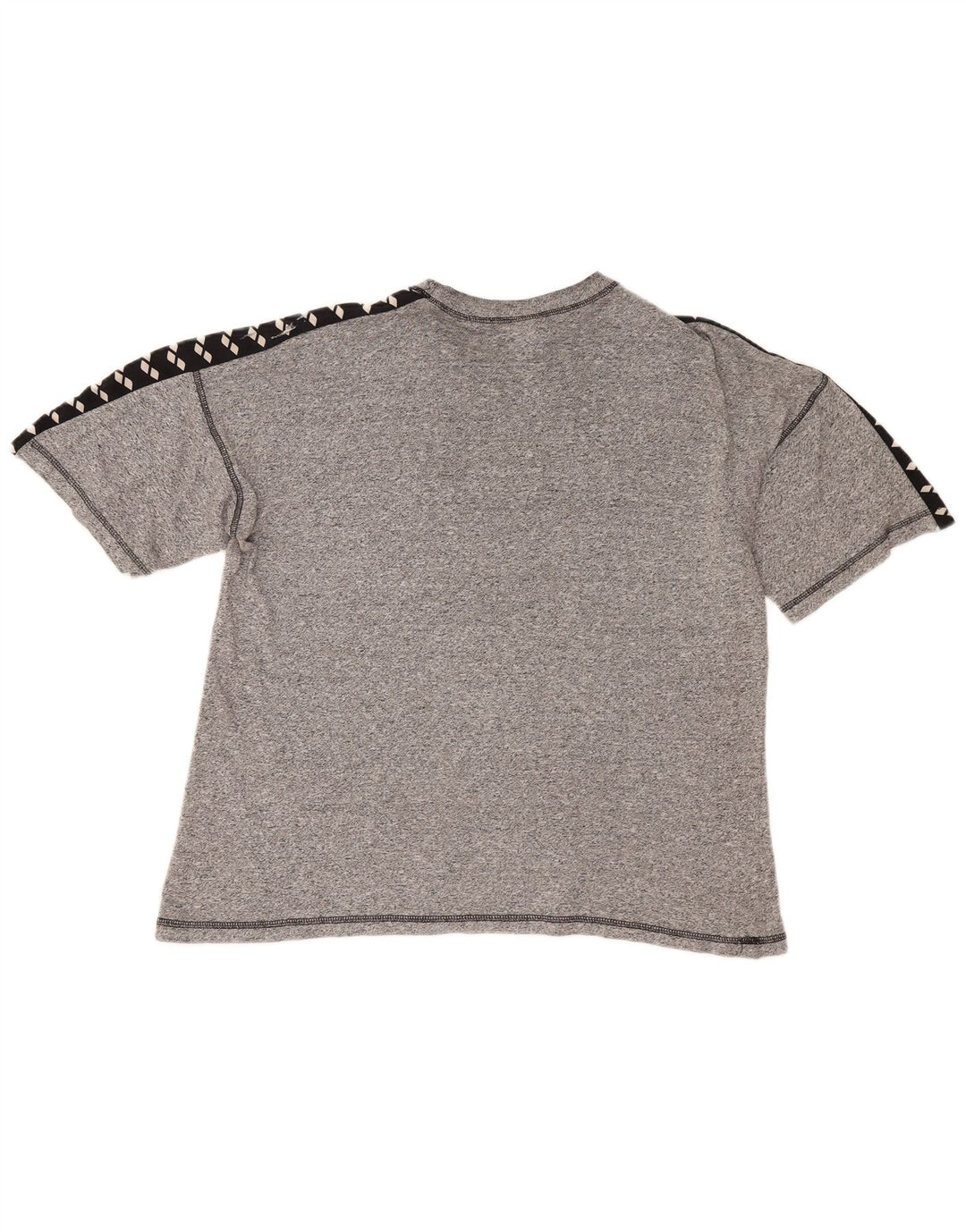 Tricou grafic pentru bărbați Arena Top mare, gri, bloc de culoare