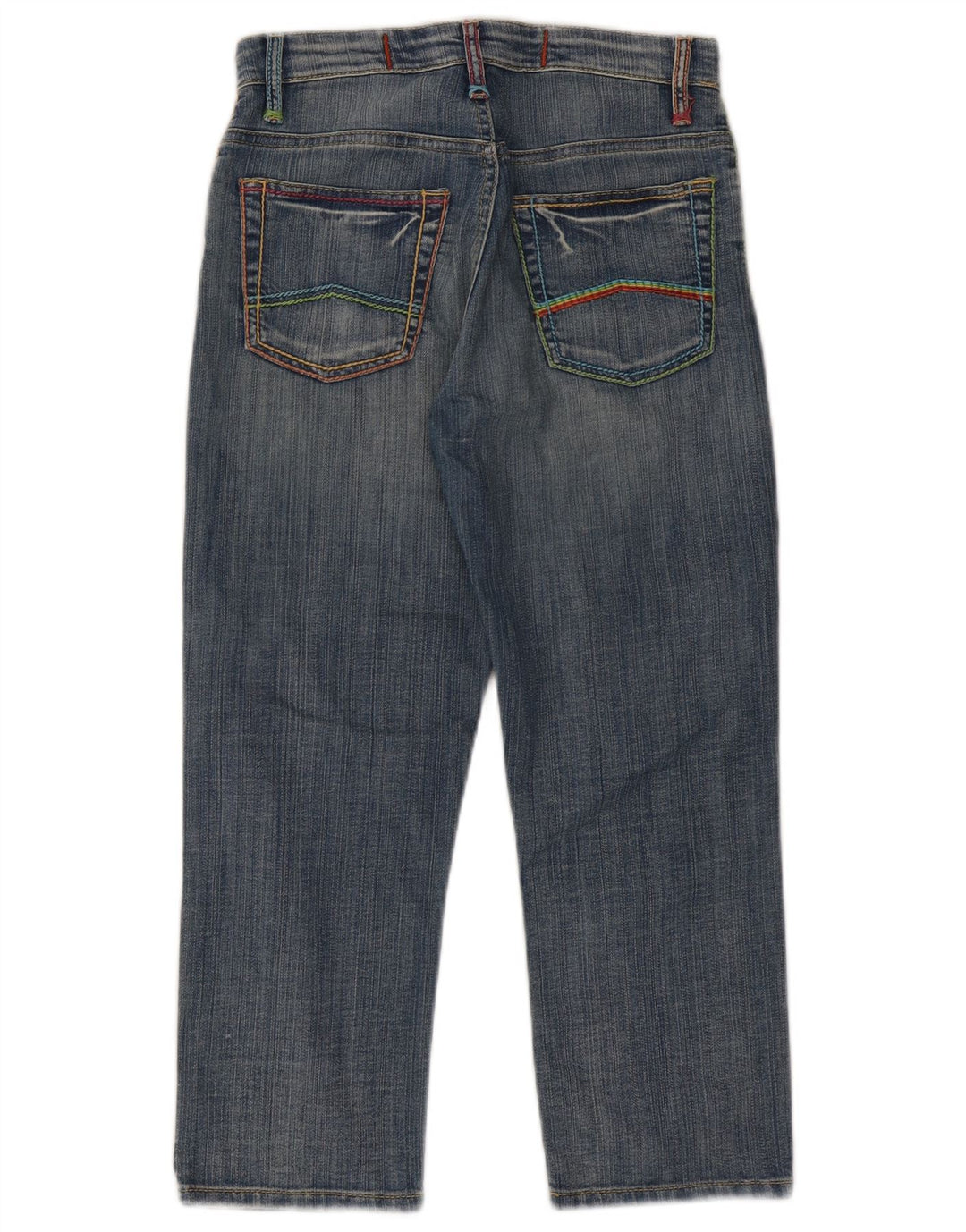 Blugi Capri Marlboro Classics pentru femei W27 L22 Bumbac albastru