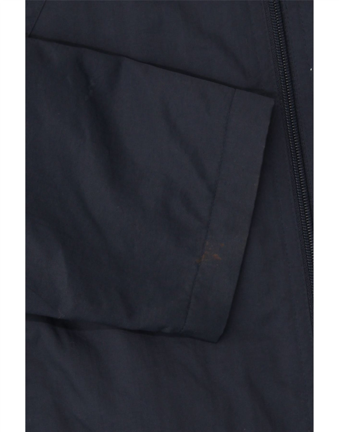 KAPPA Mens Slim Rain Jacket UK 40 Large Navy Blue Polyamide Vintage Kappa and Second-Hand Kappa from Messina Hembry 