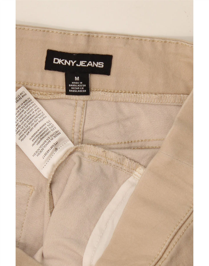 DKNY Womens Casual Shorts Medium W30  Beige Cotton Vintage Dkny and Second-Hand Dkny from Messina Hembry 
