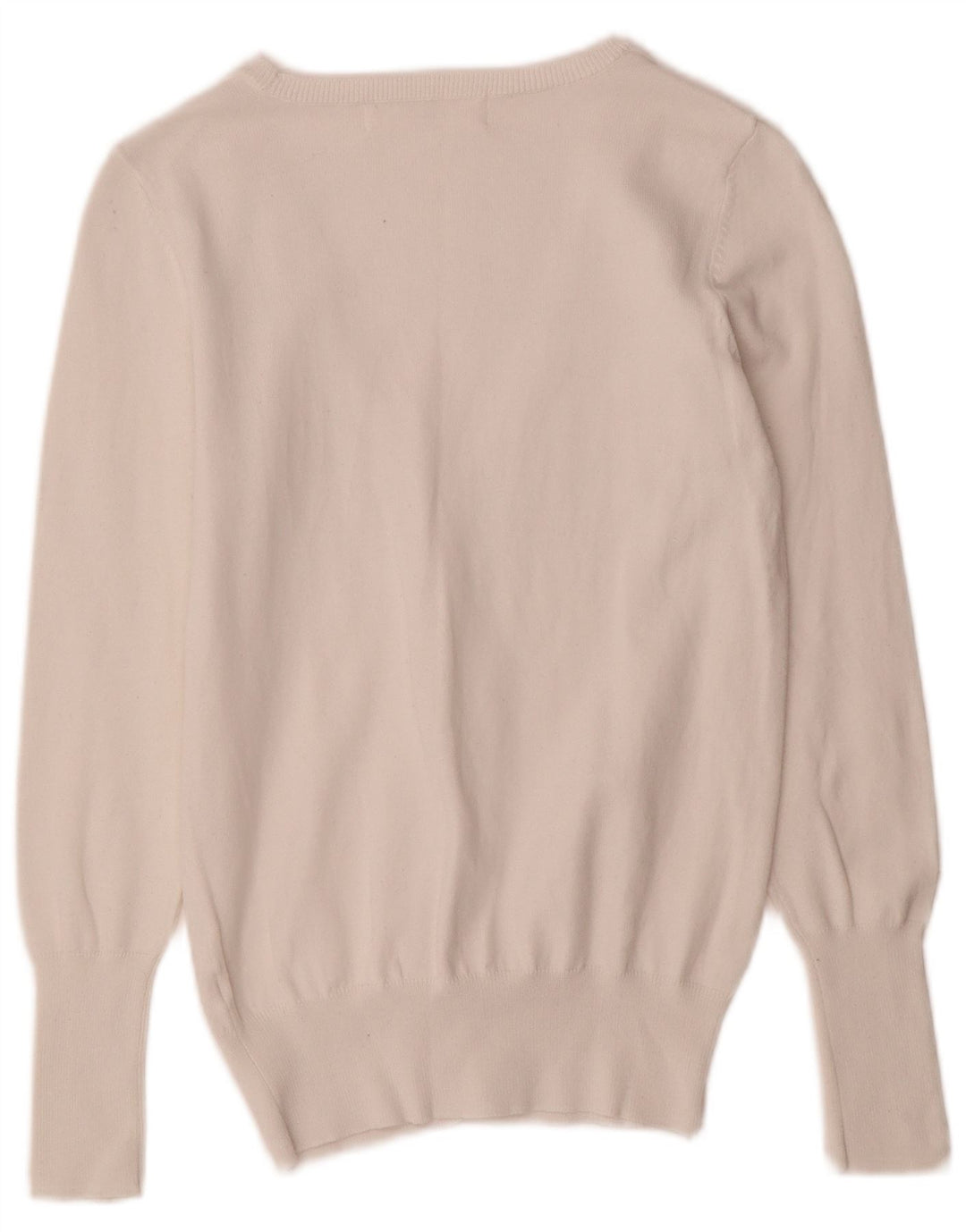 Pulover cardigan pentru femei Zara UK 12 Medium White