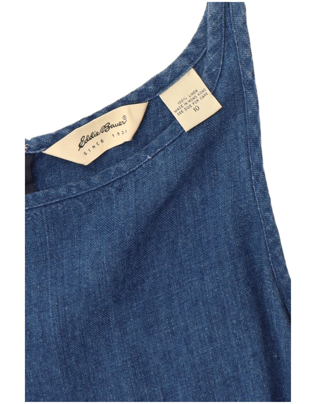 EDDIE BAUER Rochie pentru femei fără mâneci, US 10, in mare albastru