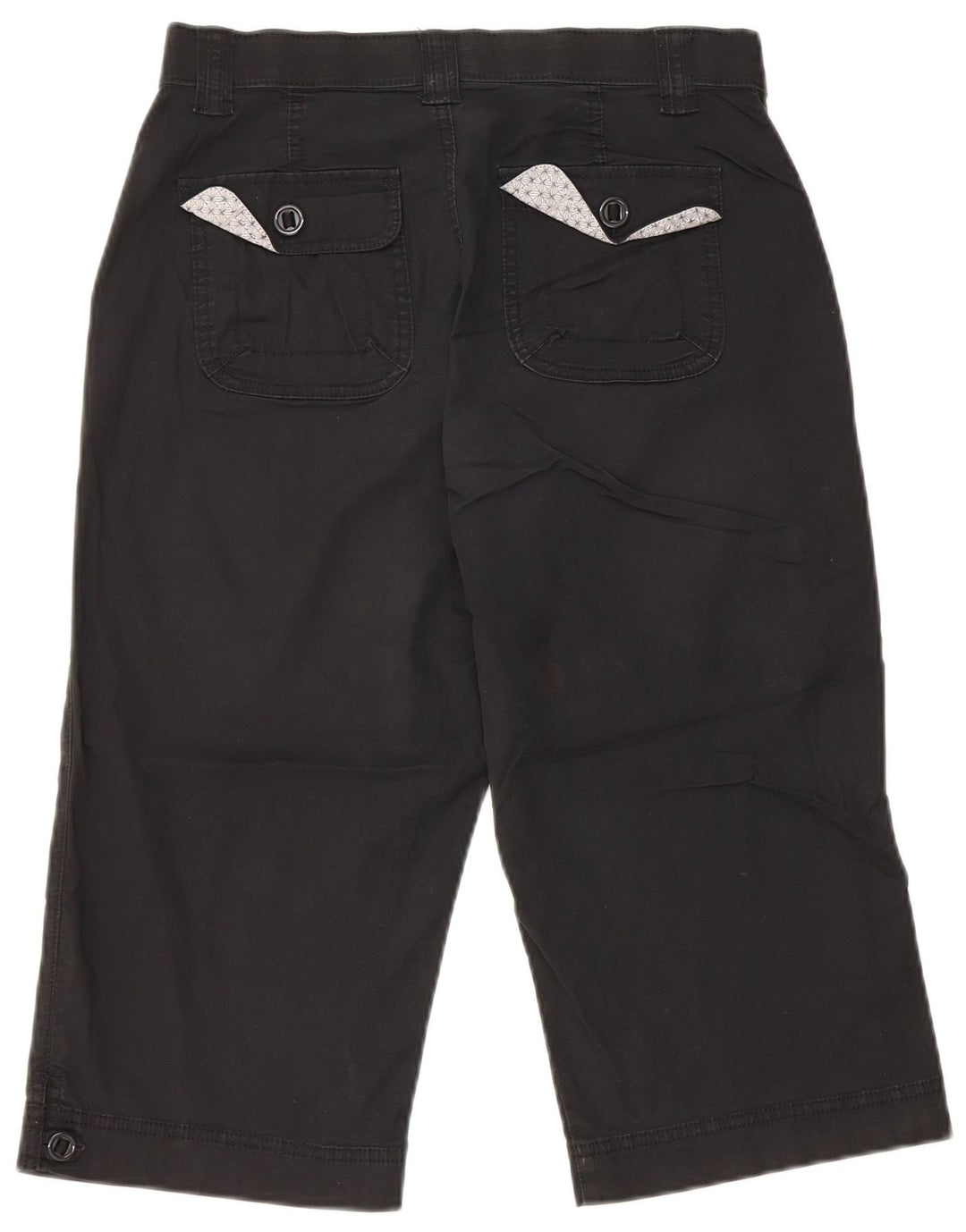 Bermude Lee pentru femei US 6 Medium W28 Bumbac negru