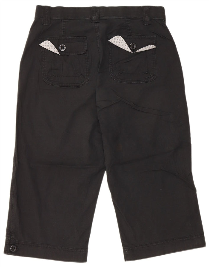 Bermude Lee pentru femei US 6 Medium W28 Bumbac negru
