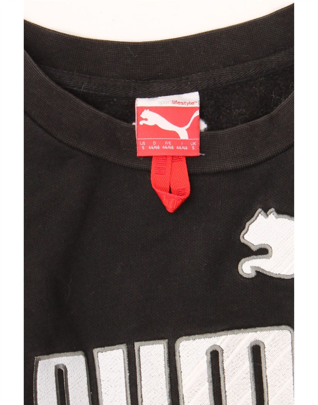 Pulover grafic pentru bărbați PUMA, mic, negru