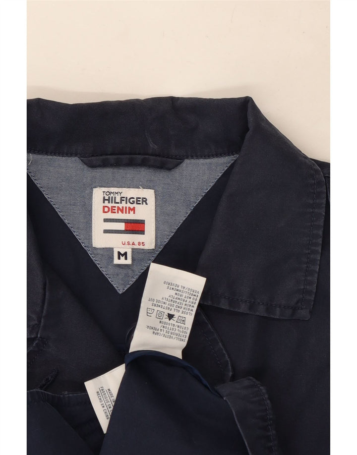 Jachetă militară Tommy Hilfiger pentru femei UK 14 Medium Bluemarin Bumbac