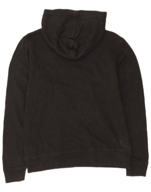 Pulover cu capota cu grafic Champion pentru femei UK 18 XL, bumbac negru