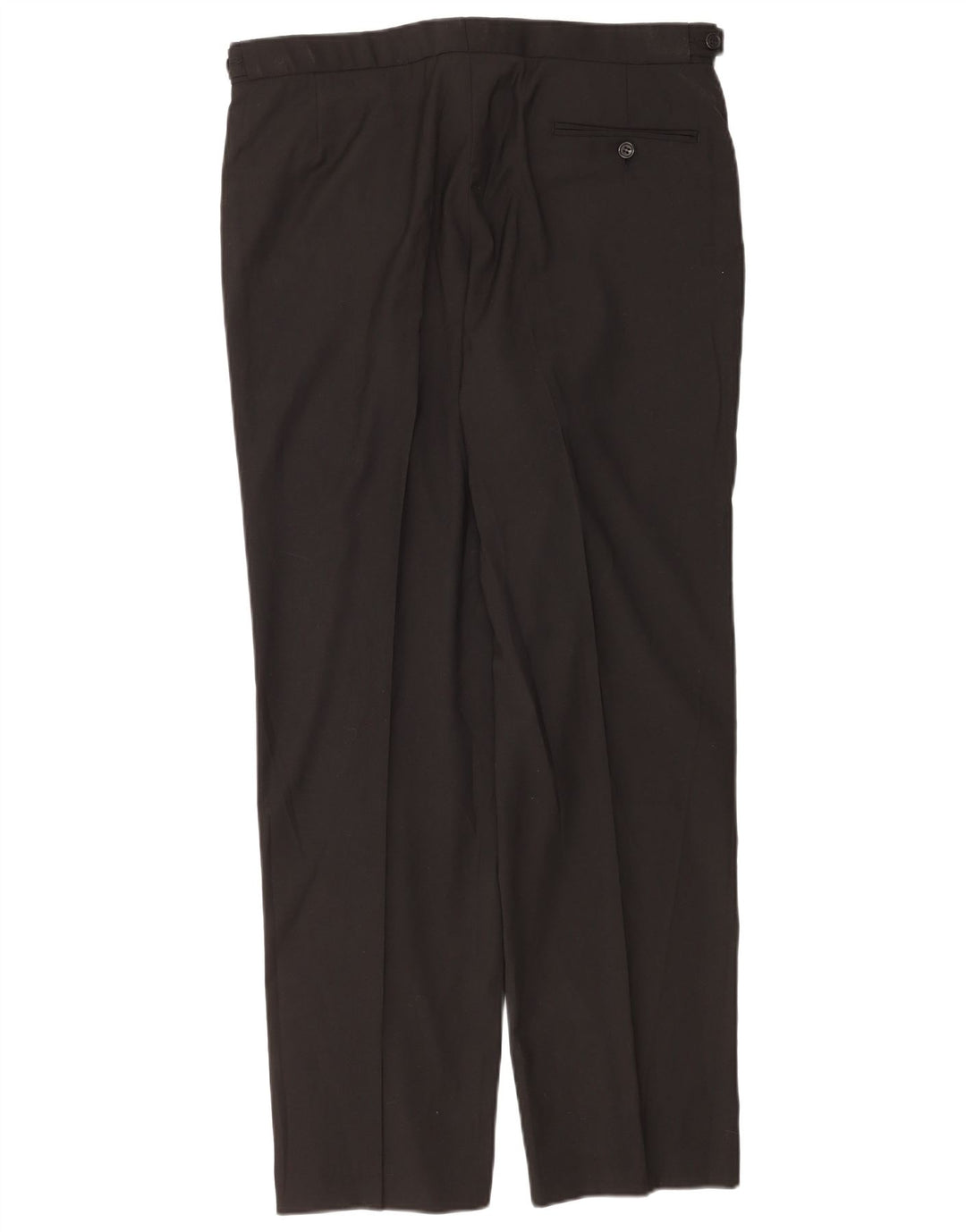 Pantaloni de costum pentru bărbați Marks & Spencer L36 L31 Poliester negru