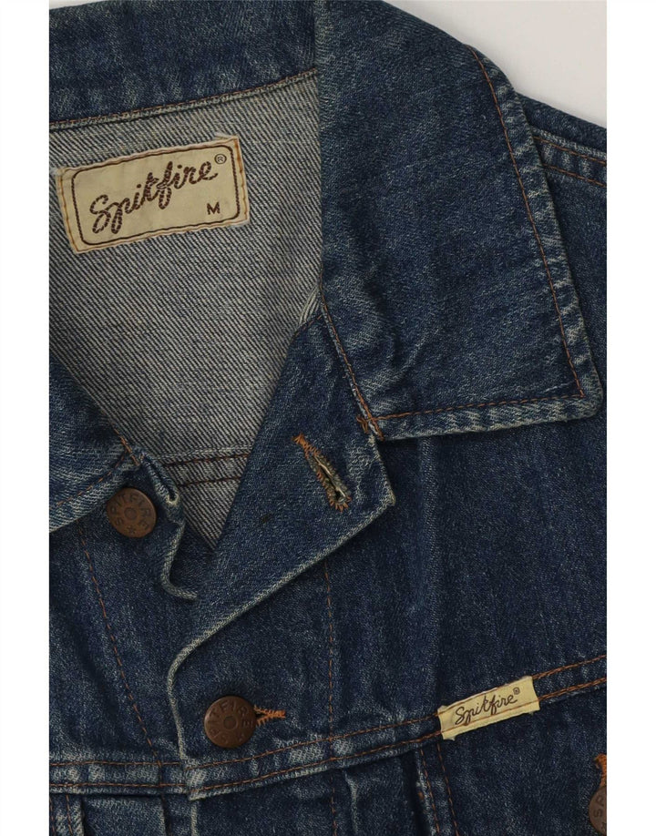 Gilet pentru bărbați Spitfire din denim UK 38 Medium Bleumarin