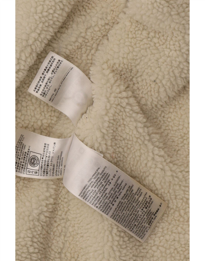 Jachetă de blugi Sherpa pentru bărbați Levi's UK 36 Bumbac albastru mic