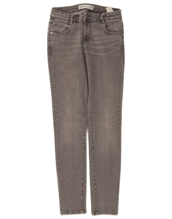 Blugi skinny Trafaluc pentru femei Zara EU 34 2XS L24 L28 bumbac gri