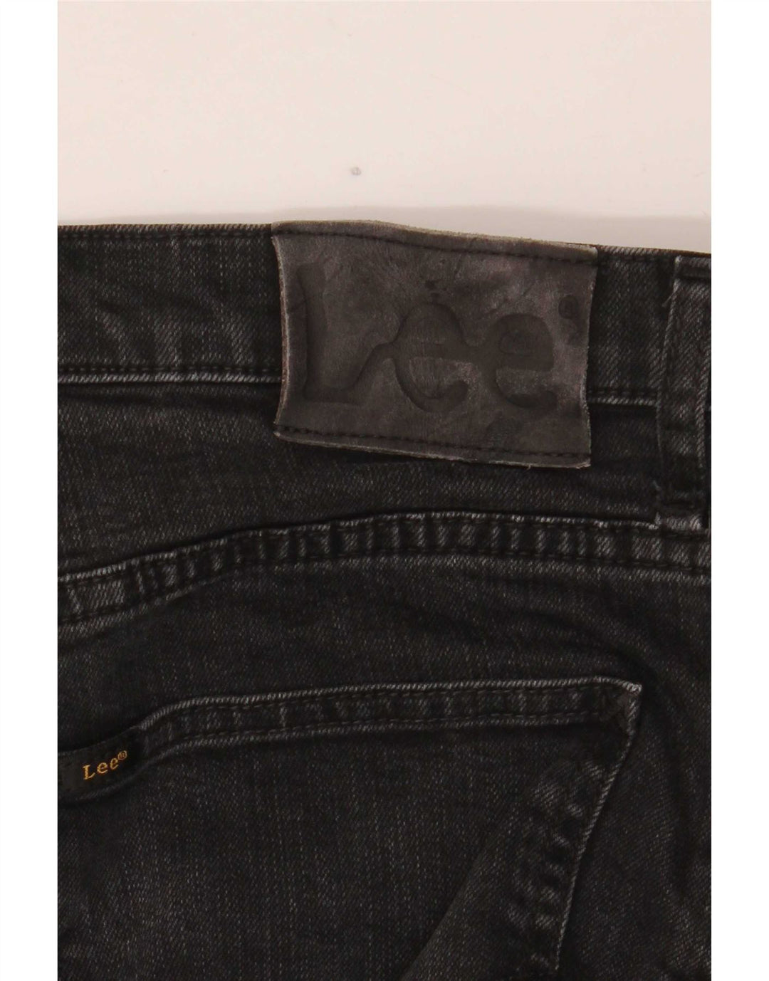 Lee Mens Straight Jeans W30 L27 Black