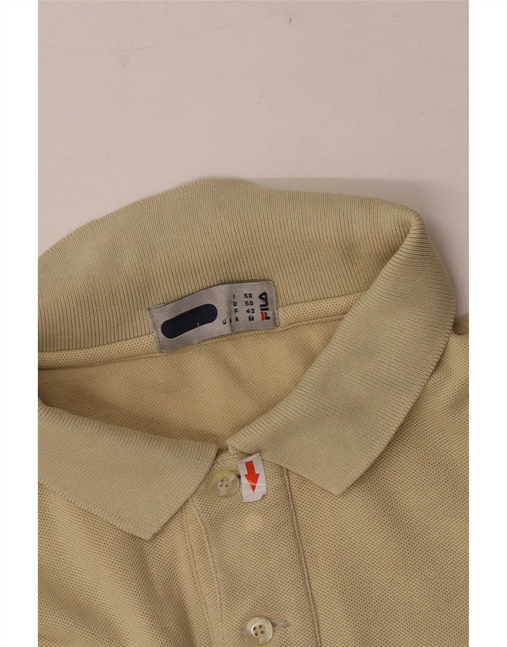 Tricou Polo Fila Bărbați IT 50 Medium Bej Bumbac