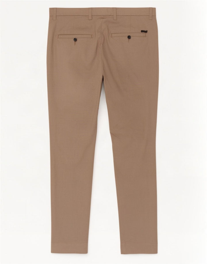 Pantaloni chino conici pentru bărbați Jack & Jones L34 L32 poliester bej