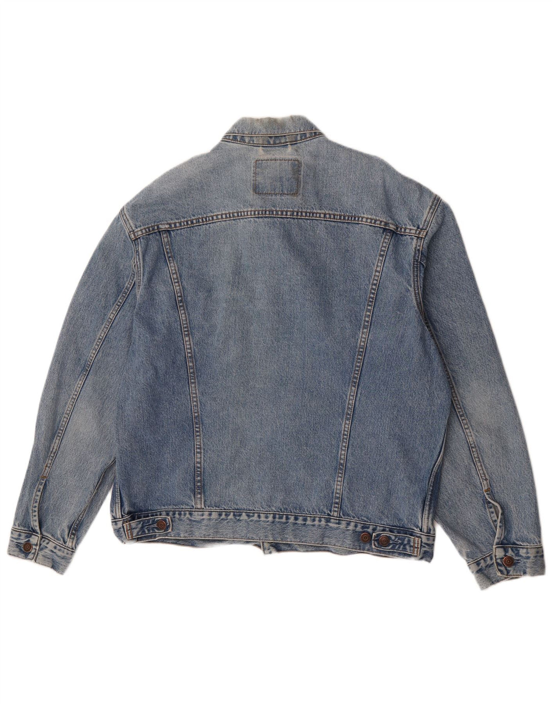 Jachetă de blugi pentru bărbați Levi's UK 42 XL Bumbac albastru