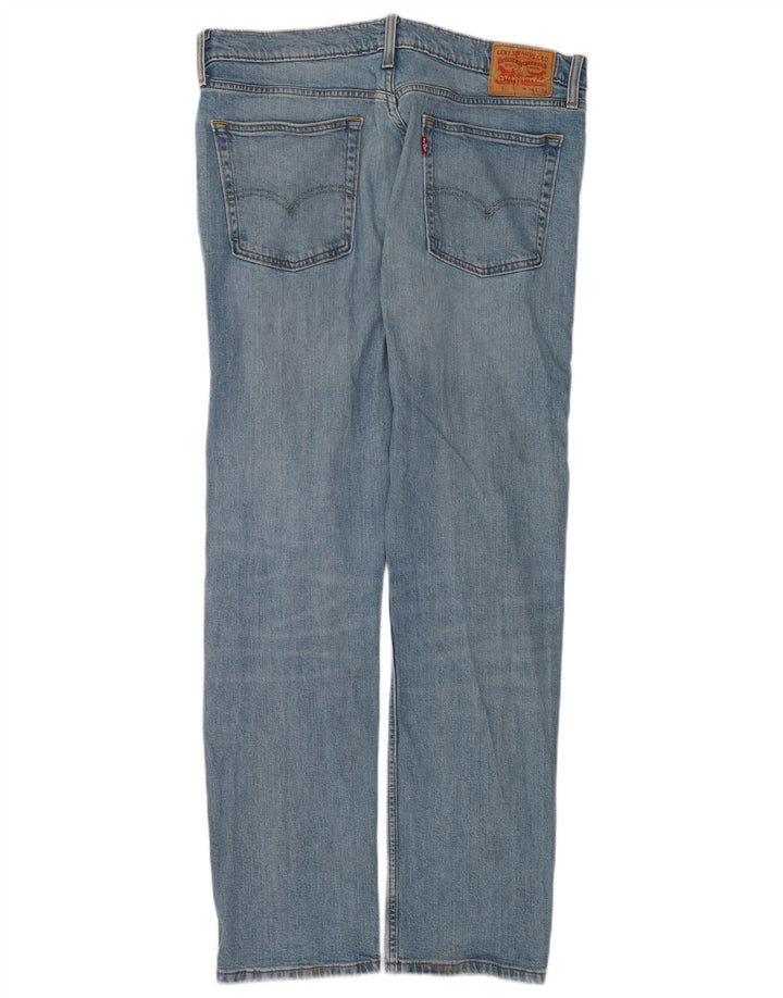 Blugi drepti pentru bărbați Levi's 516 W36 L34 Bumbac albastru