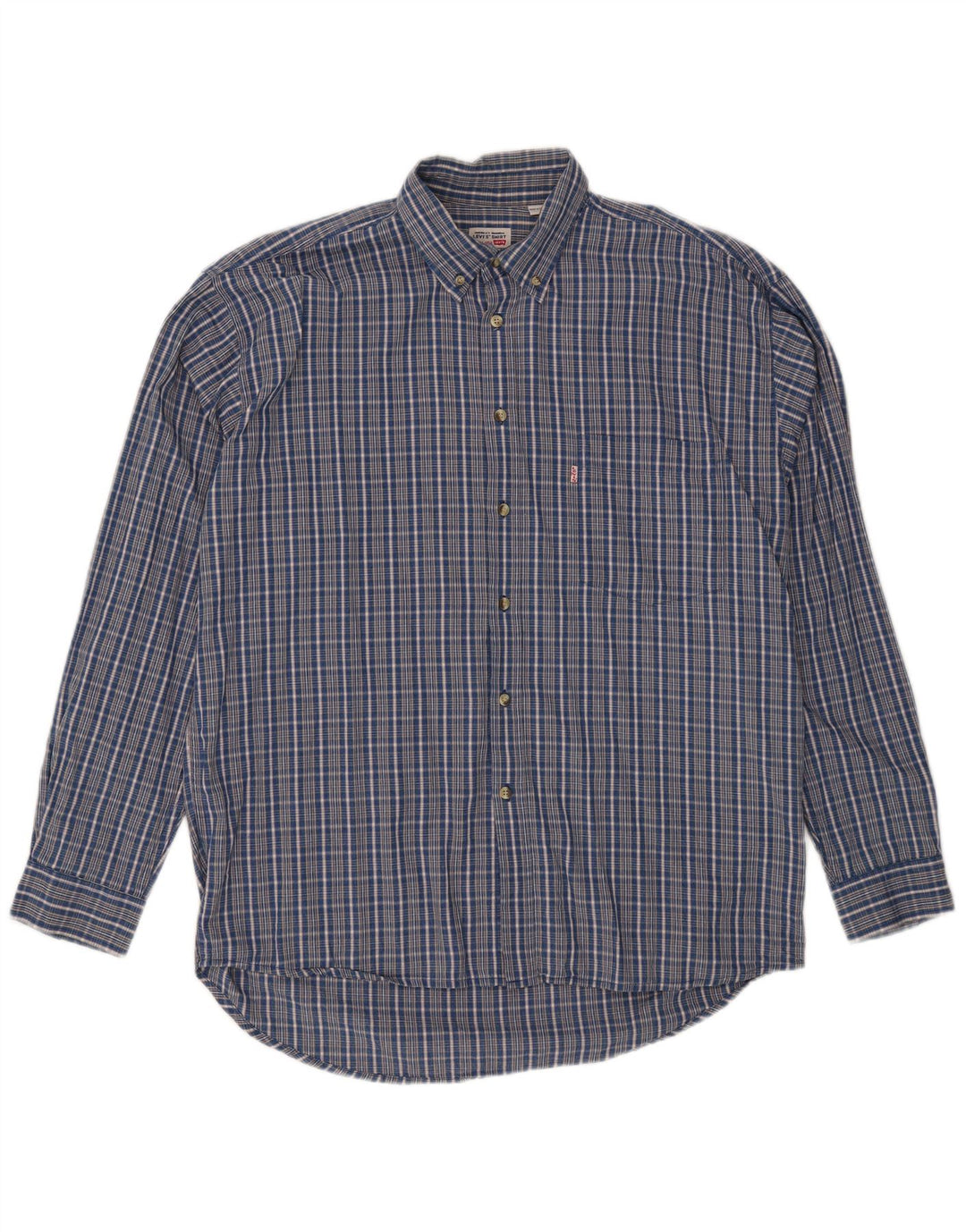 Cămașă pentru bărbați Levi's, mare, albastru, din bumbac