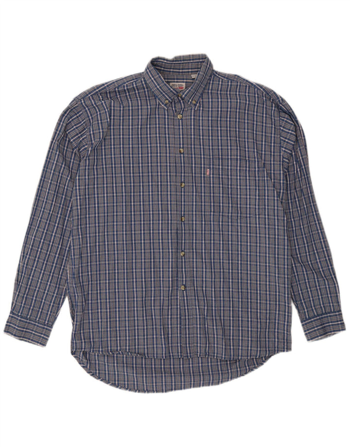 Cămașă pentru bărbați Levi's, mare, albastru, din bumbac