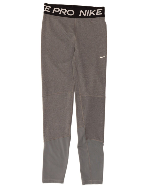 Leggings grafic pentru fete Nike 13-14 ani XL bumbac color bloc