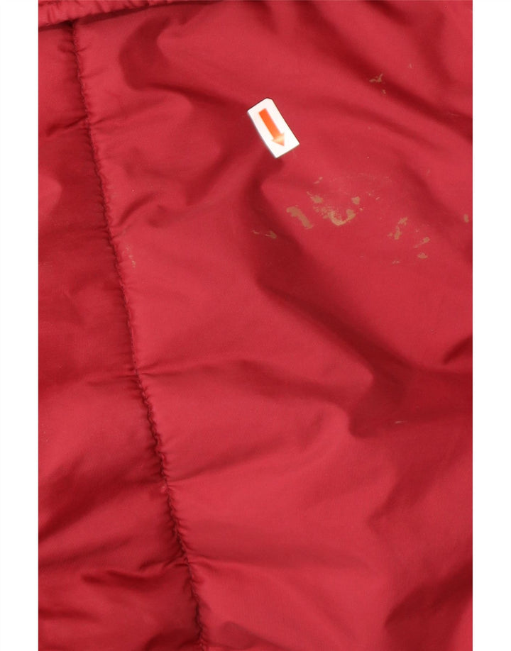 Jachetă căptușită vintage pentru bărbați UK 42 XL roșu