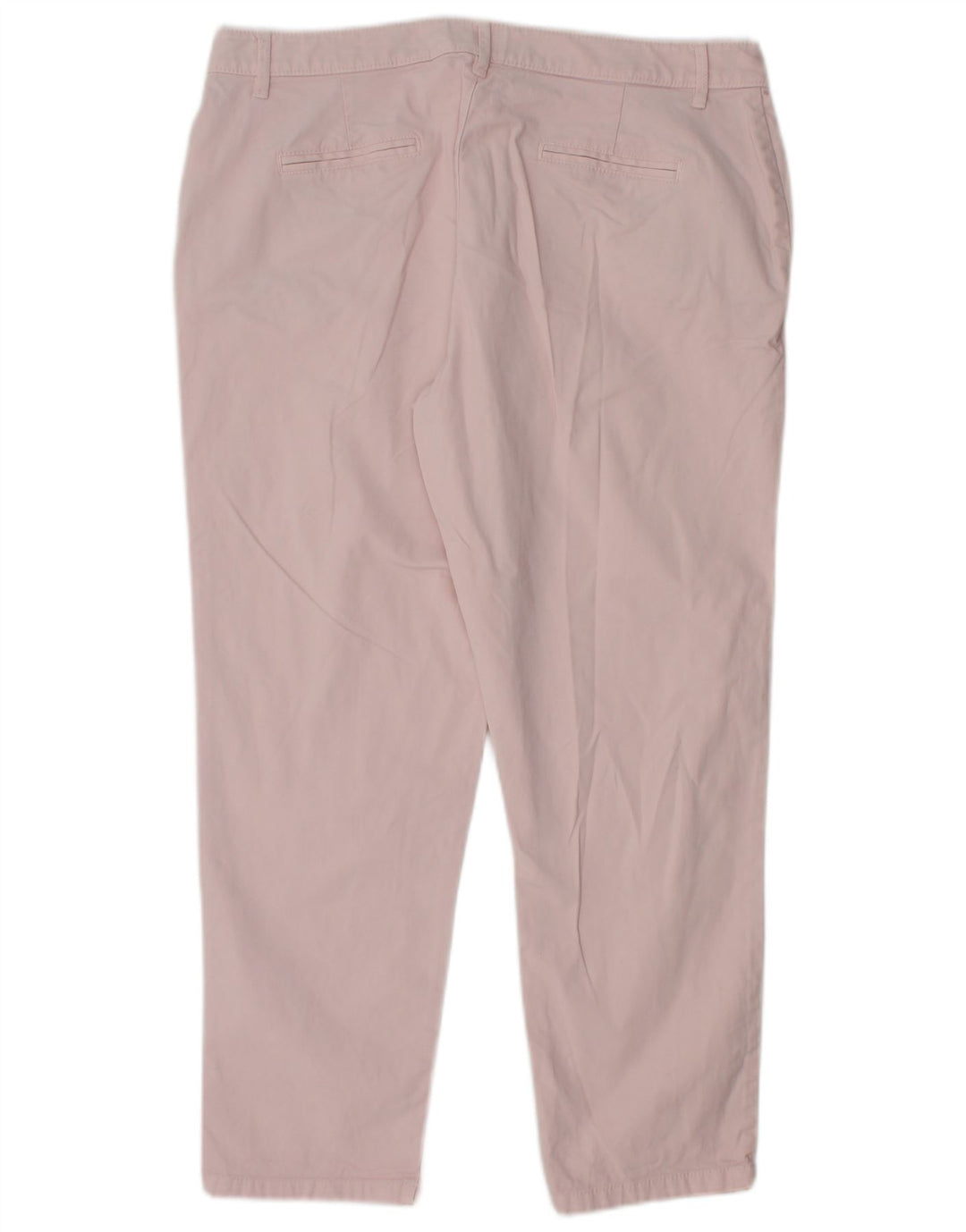 Pantaloni chino conici pentru femei JOULES UK 14 mare L32 L25 bumbac roz