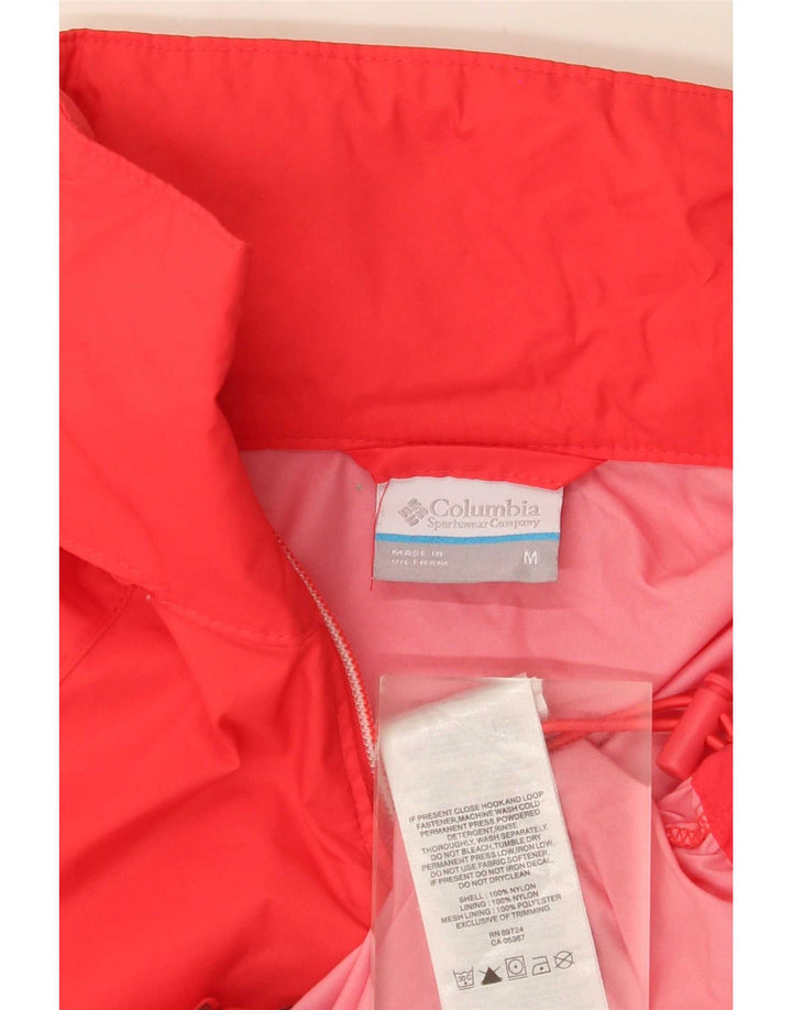 Jachetă de ploaie Columbia pentru femei UK 14 Medium Red Nylon
