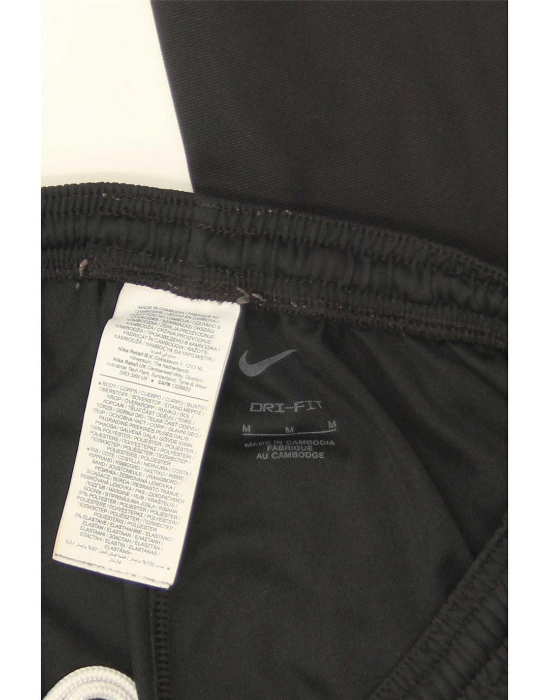Pantaloni de trening Nike Dri Fit pentru bărbați, poliester mediu negru