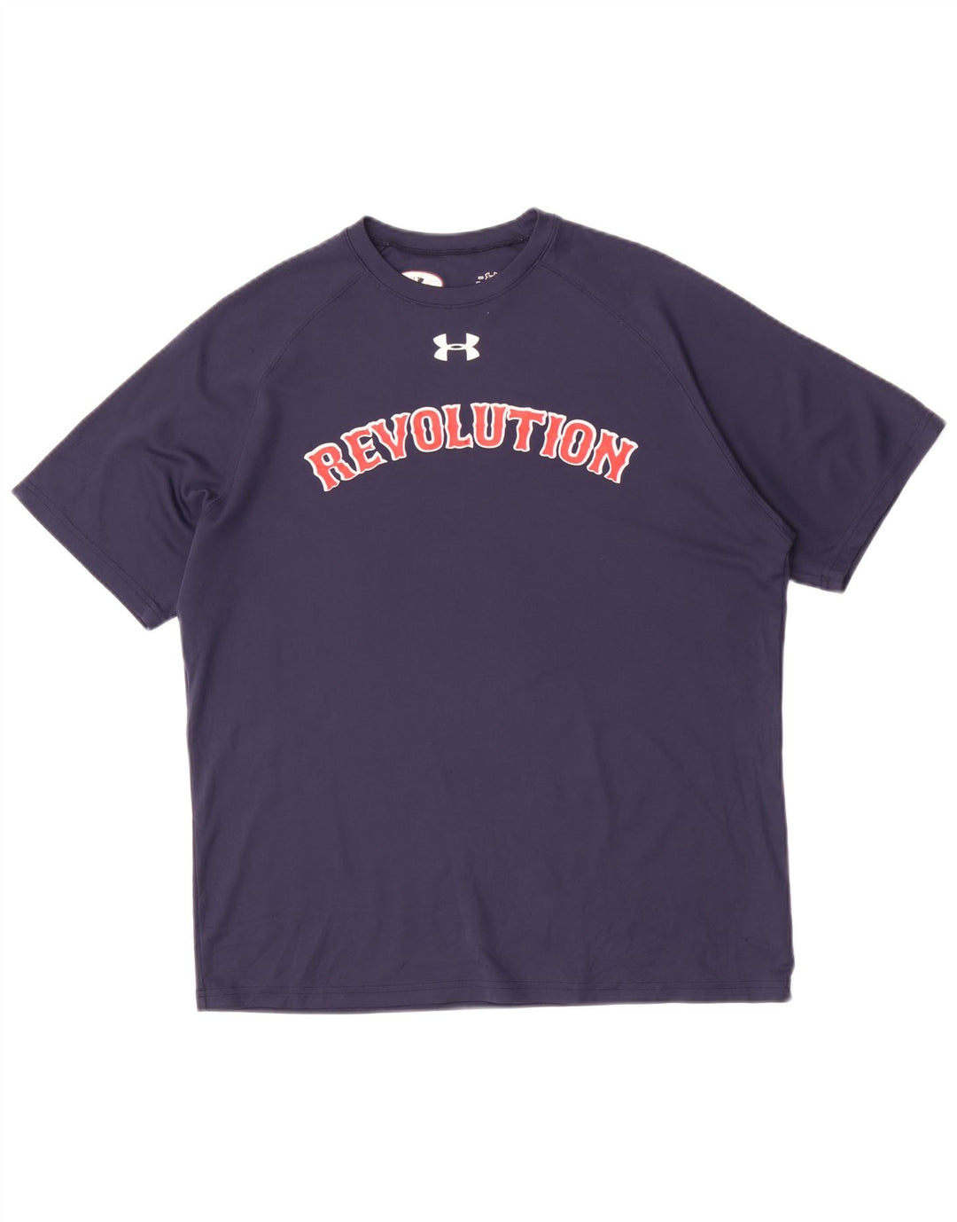 Tricou grafic pentru bărbați Under Armour Top Mediu Bleumarin Poliester