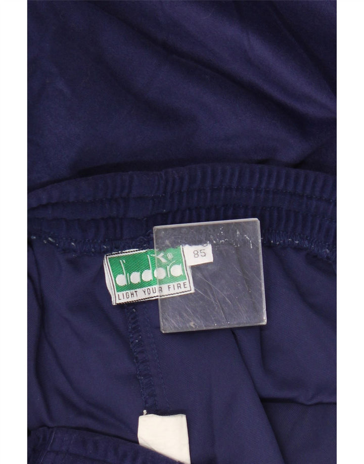 Pantaloni de trening Diadora pentru femei Joggeri mari bleumarin