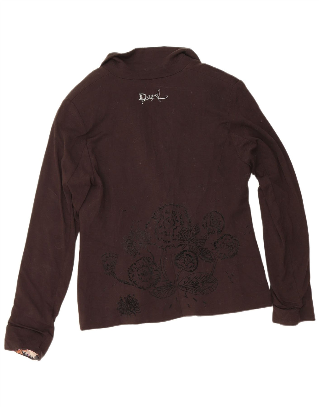 Jachetă Blazer Desigual Femei 1 Button EU 40 Medium Black Floral