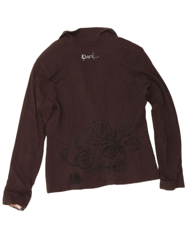 Jachetă Blazer Desigual Femei 1 Button EU 40 Medium Black Floral