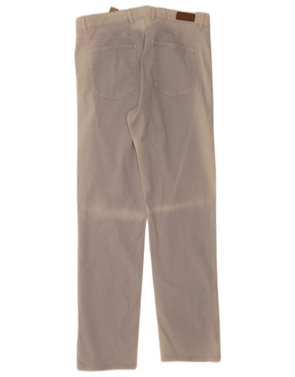 Pantaloni casual drepti pentru bărbați MASSIMO DUTTI EU 42 Large W32 L32 Gri