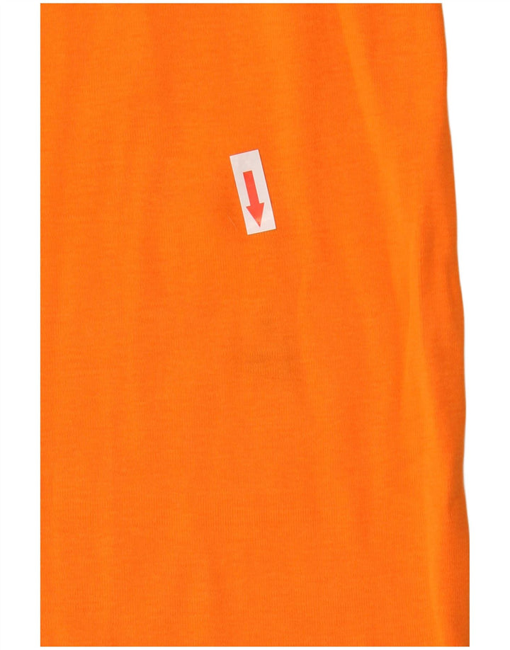 Tricou Engbers pentru bărbați Top 2XL bumbac portocaliu