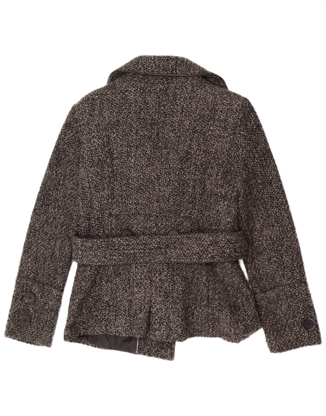 Blazer pentru femei Zara cu 3 nasturi, UK 10, gri mic