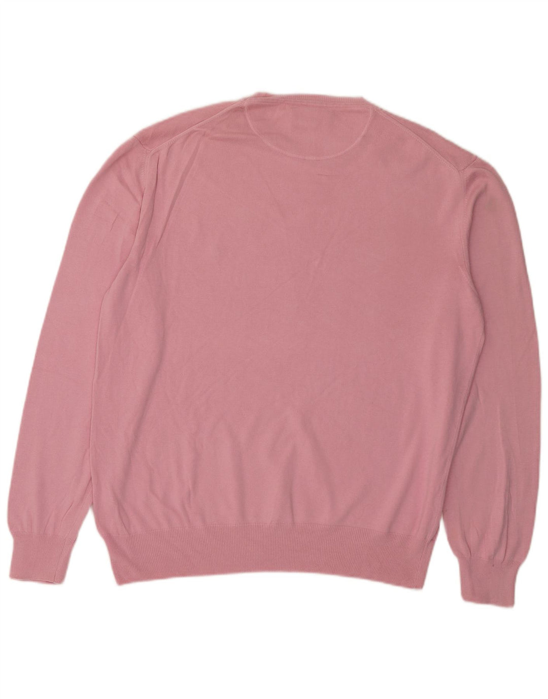 Pulover Marlboro Classics pentru bărbați, cu gât crew, bumbac roz 2XL