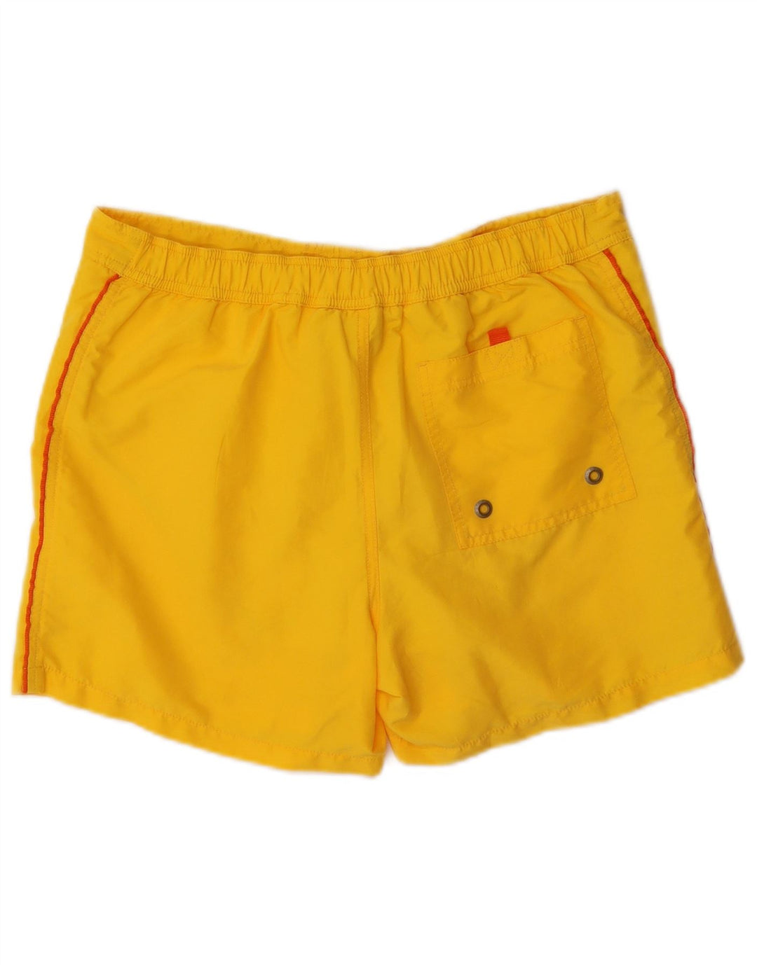 Sergio Tacchini Pantaloni scurți de înot pentru bărbați, poliester galben mediu