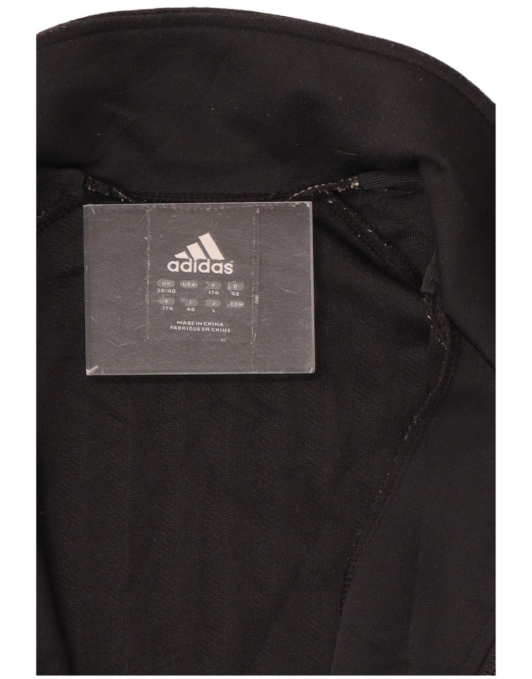 Jachetă de trening pentru bărbați ADIDAS UK 38/40 Medium Black Dunge